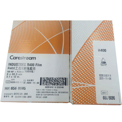 Carestream INDUSTREX AA400 Película de 80 mm*100 m Película en rollos de NDT de rayos X para inspecciones NDT