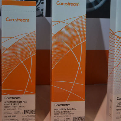 Carestream MX125 AA400 NDT Estructurix película industrial de 14x17 pulgadas