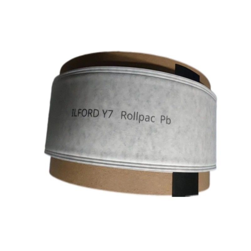 Y7 C5 / Y4 C3 ROLLPAC PB Película NDT industrial 10cm*90m/7cm*90m ILFORD Película industrial de rayos X 0,027mm Personalizada